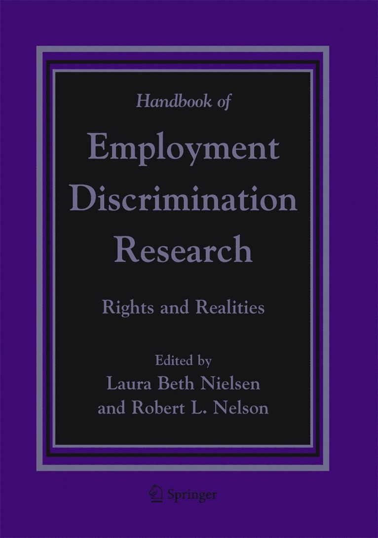 Handbook of Employment Discrimination Research 1