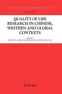 bokomslag Quality-of-Life Research in Chinese, Western and Global Contexts