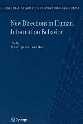 bokomslag New Directions in Human Information Behavior