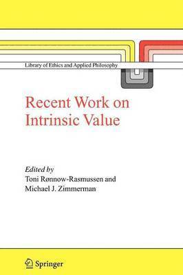 bokomslag Recent Work on Intrinsic Value