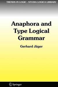 bokomslag Anaphora and Type Logical Grammar