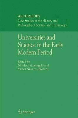 Universities and Science in the Early Modern Period 1