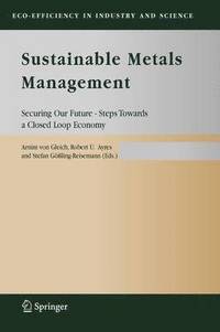 bokomslag Sustainable Metals Management