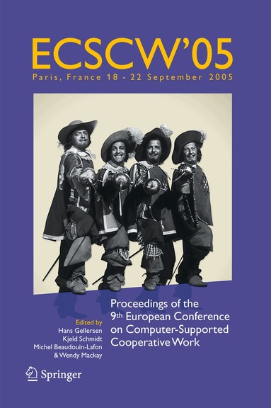Hans Gellersen, Kjeld Schmidt, Michel Beaudouin-Lafon, Wendy Mackay - ECSCW 2005, Häftad
