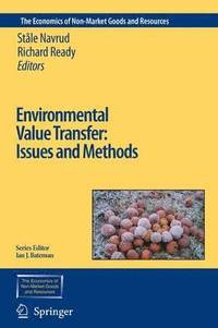 bokomslag Environmental Value Transfer: Issues and Methods