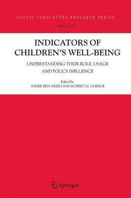 bokomslag Indicators of Children's Well-Being