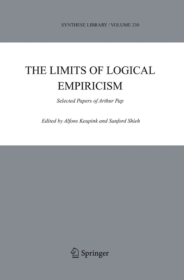 Alfons Keupink, Sanford Shieh - Limits of Logical Empiricism, Häftad
