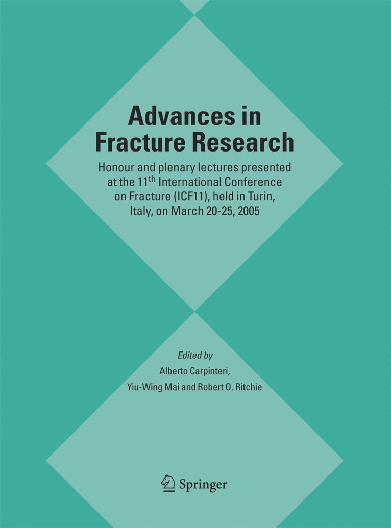 Alberto Carpinteri, Yiu-Wing Mai, Robert O. Ritchie - Advances in Fracture Research, Häftad