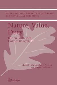 bokomslag Nature, Value, Duty