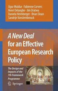 bokomslag A New Deal for an Effective European Research Policy