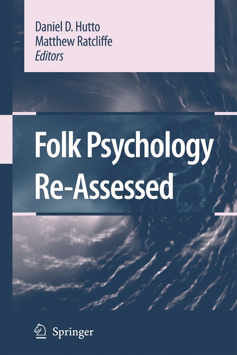 D. Hutto, Matthew M. Ratcliffe - Folk Psychology Re-Assessed, Häftad