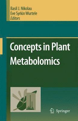 bokomslag Concepts in Plant Metabolomics