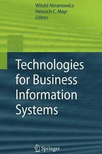 bokomslag Technologies for Business Information Systems