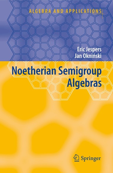 Eric Jespers, Jan Okninski - Noetherian Semigroup Algebras, Häftad