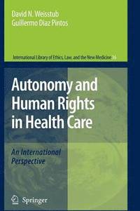 bokomslag Autonomy and Human Rights in Health Care