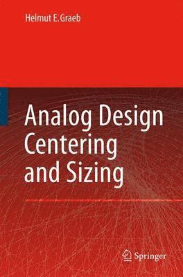 bokomslag Analog Design Centering and Sizing