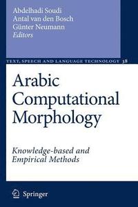 bokomslag Arabic Computational Morphology