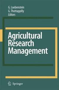 bokomslag Agricultural Research Management