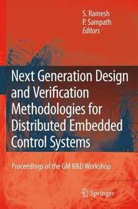 bokomslag Next Generation Design and Verification Methodologies for Distributed Embedded Control Systems