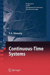bokomslag Continuous-Time Systems