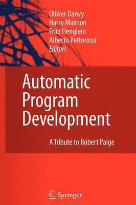 bokomslag Automatic Program Development