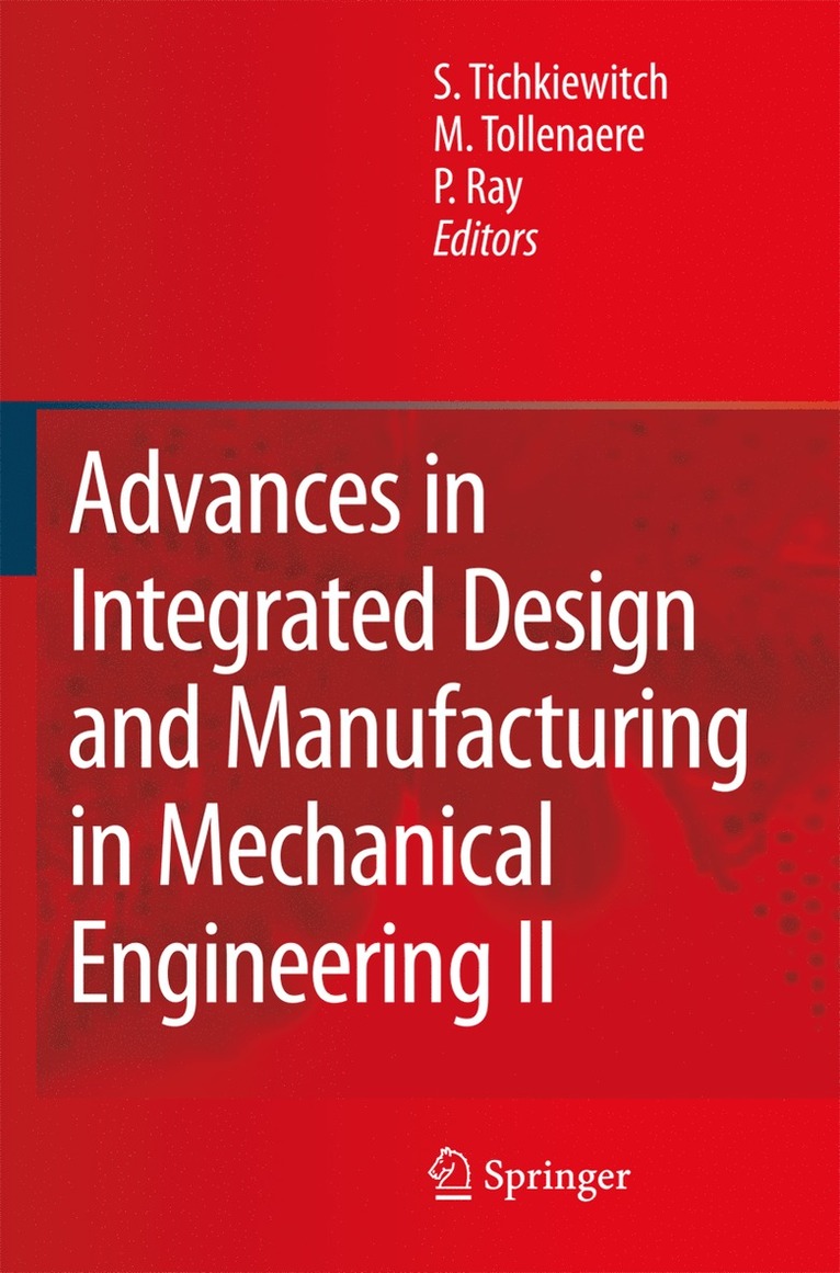 Advances in Integrated Design and Manufacturing in Mechanical Engineering II 1