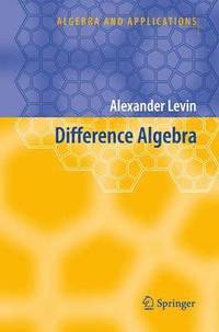 bokomslag Difference Algebra