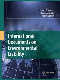 bokomslag International Documents on Environmental Liability