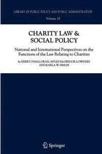 bokomslag Charity Law & Social Policy