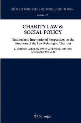 bokomslag Charity Law & Social Policy