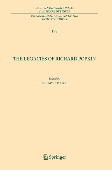 Jeremy D. Popkin - Legacies of Richard Popkin, Häftad