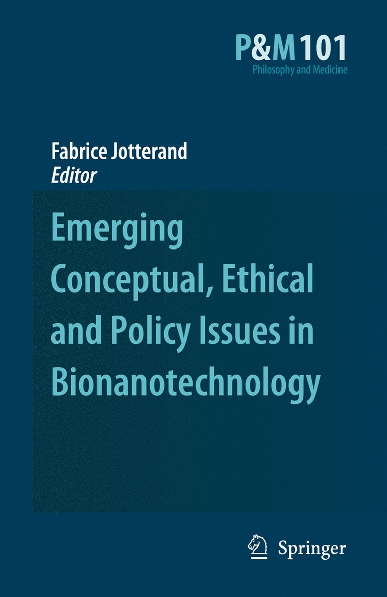 Fabrice Jotterand - Emerging Conceptual, Ethical and Policy Issues in Bionanotechnology, Häftad