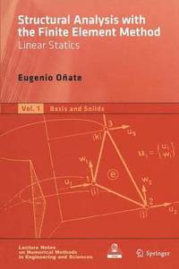 bokomslag Structural Analysis with the Finite Element Method. Linear Statics