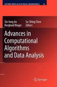 bokomslag Advances in Computational Algorithms and Data Analysis