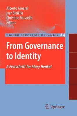 bokomslag From Governance to Identity