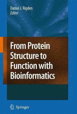 bokomslag From Protein Structure to Function with Bioinformatics
