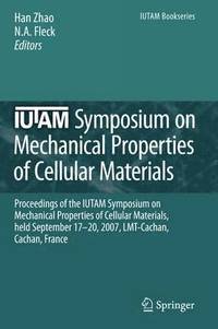 bokomslag IUTAM Symposium on Mechanical Properties of Cellular Materials