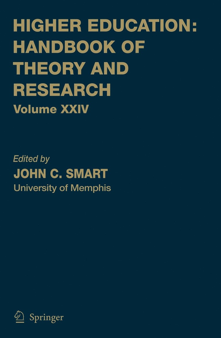 John C. Smart - Higher Education: Handbook of Theory and Research, Häftad