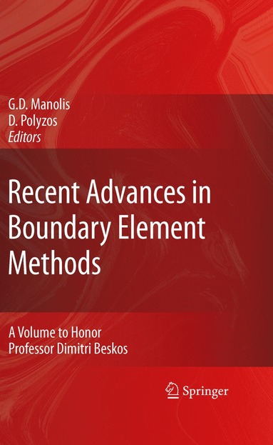 bokomslag Recent Advances in Boundary Element Methods