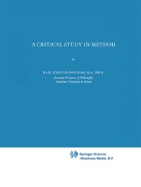 bokomslag Critical Study in Method