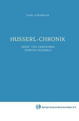 bokomslag Husserl-Chronik