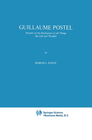 bokomslag Guillaume Postel