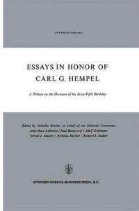 bokomslag Essays in Honor of Carl G. Hempel