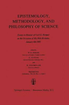 bokomslag Epistemology, Methodology, and Philosophy of Science