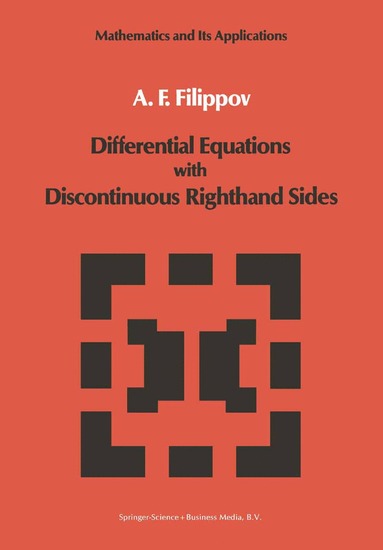 bokomslag Differential Equations with Discontinuous Righthand Sides