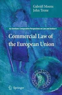 bokomslag Commercial Law of the European Union
