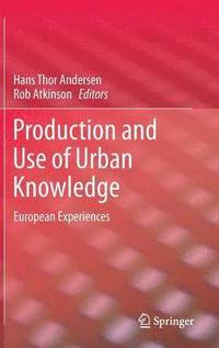bokomslag Production and Use of Urban Knowledge