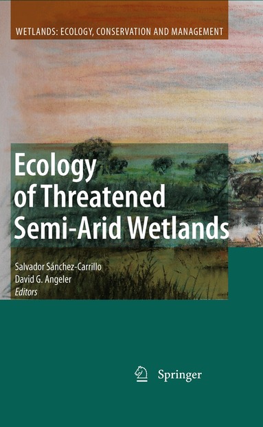 Salvador Sánchez-Carrillo, David G. Angeler - Ecology of Threatened Semi-Arid Wetlands, Inbunden