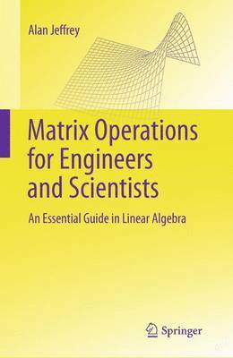 Alan Jeffrey - Matrix Operations for Engineers and Scientists, Häftad
