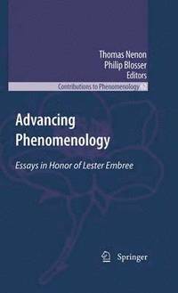 bokomslag Advancing Phenomenology